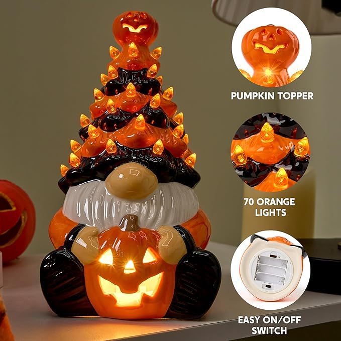 (π₯HOT SALE NOW 49% OFF) - Halloween dwarf decoration with light