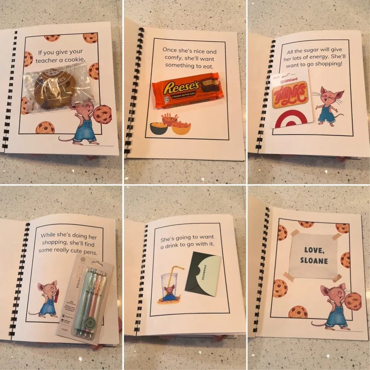 "IF YOU GIVE YOUR TEACHER A COOKIE"๐ช๐ Christma Gift Book