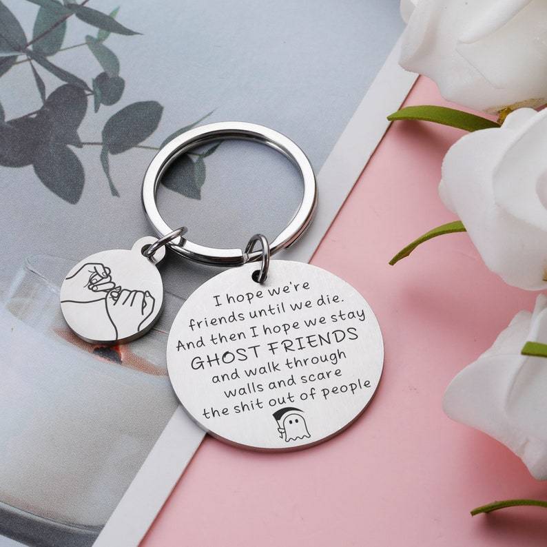 Best Friend Gift-👻'ghost friend'Key Chain