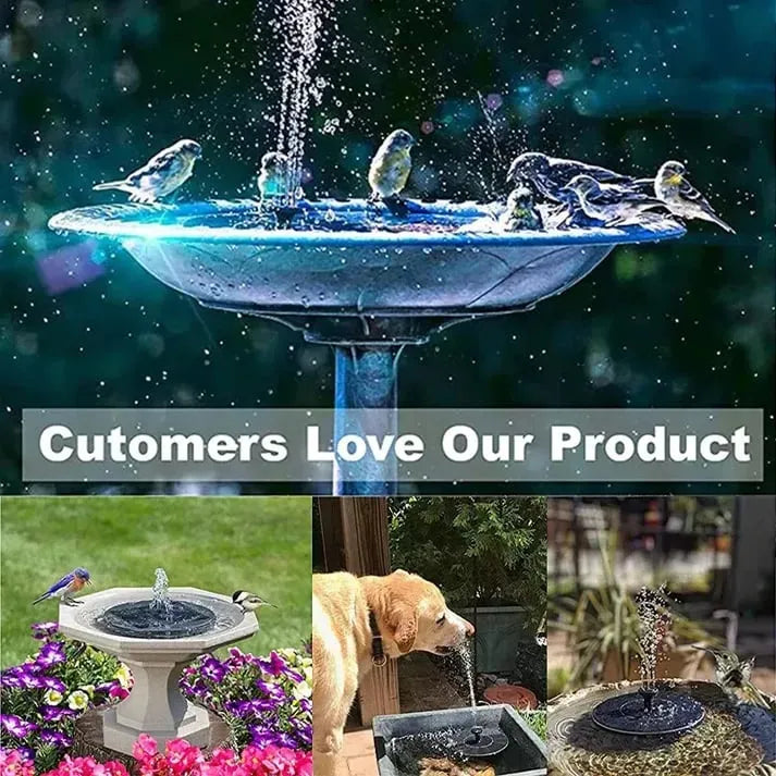 (π2024 New Year Hot Saleπ)Solar Powered Water Fountain