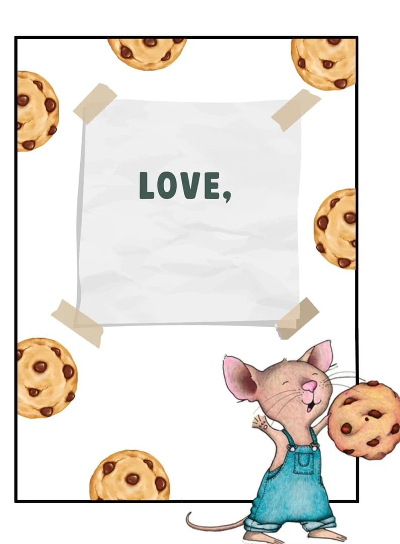 "IF YOU GIVE YOUR TEACHER A COOKIE"๐ช๐ Christma Gift Book