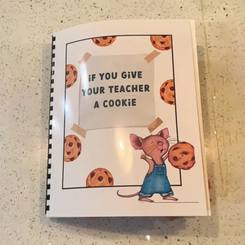 "IF YOU GIVE YOUR TEACHER A COOKIE"๐ช๐ Christma Gift Book