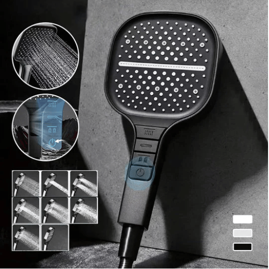 (π₯48% OFF)8-speed Oversized Panel Pressurized Shower Head