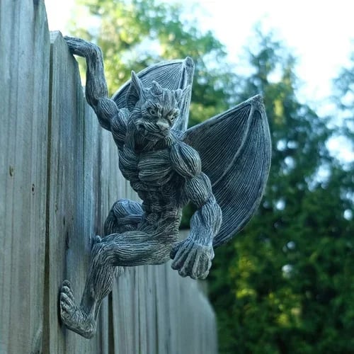 (๐ฅHOT SALE NOW 49% OFF) - Dragon Winged Gargoyle Fence Hanger