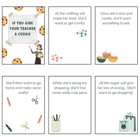 "IF YOU GIVE YOUR TEACHER A COOKIE"๐ช๐ Christma Gift Book