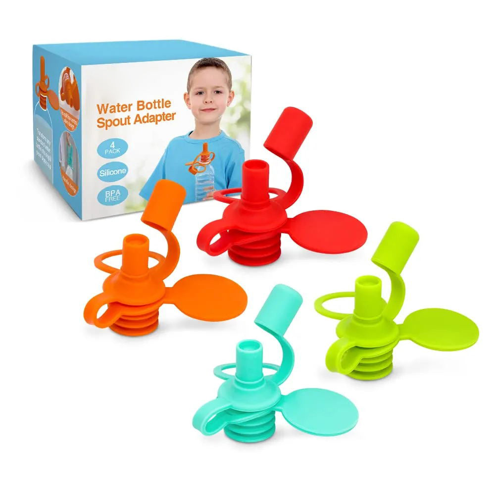 Baby Water Bottle Cap Silicone Bottles Top Spout