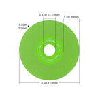 3pcs 115mm 22.23diameter of hole Rock plate flat grinding disc tile ceramic marble trimming 45 chamfering sanding extra wide fine sanding saw blade