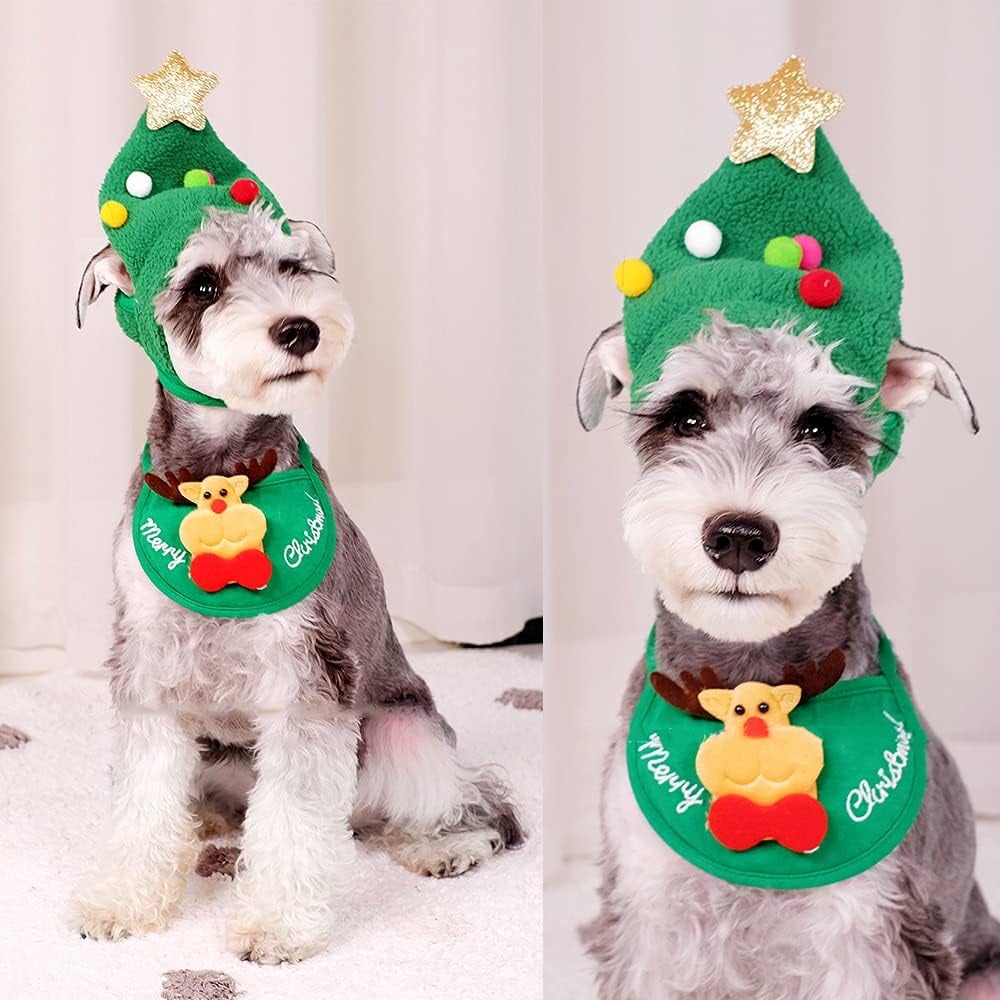 (🎅CHRISTMAS HOT SALE-49% OFF)Adorable Christmas Tree Pom-Pom Hat