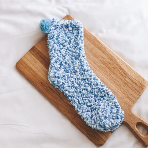 Cute Cake Winter Fuzzy Slipper Socks