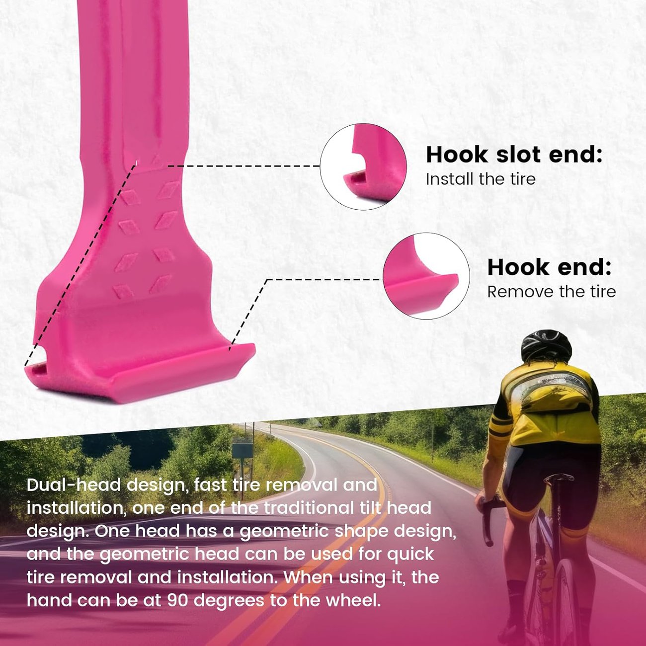 48% OFF 🚵2-in-1 Bicycle Tyre Lever Crowbar👨‍🔧