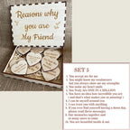 "Reasons Why You Are My Friend" Friendship Gift
