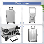 Clear Suitcase Cover Protector