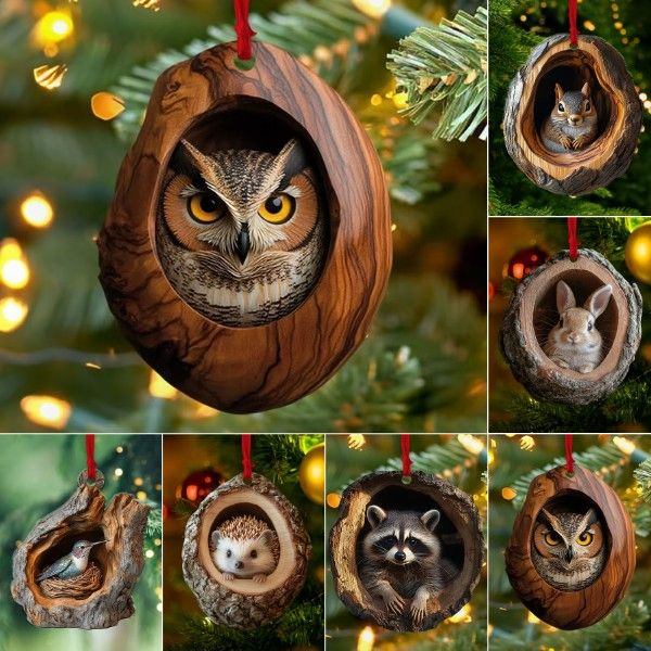 (🎅Buy More Save More) - 🎄Handmade Animal Christmas Ornaments