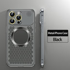 Aromatherapy Metal Phone Case, Supports MagSafe