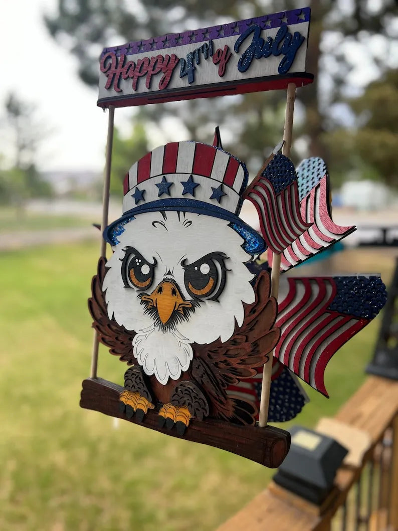 Animal Windspinner Courtyard Decoration