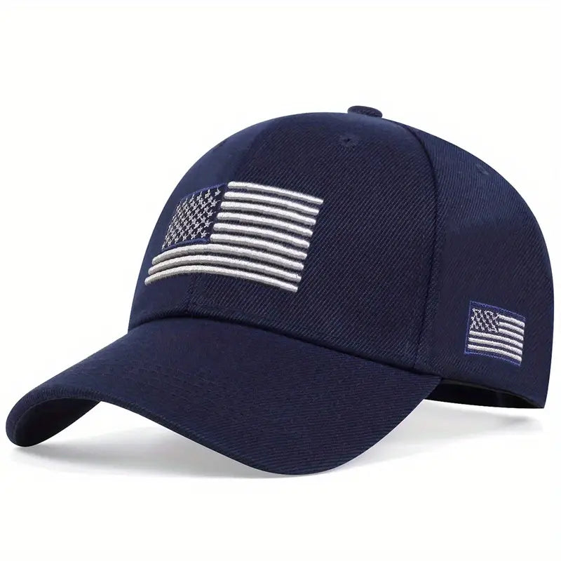 Classic Patriotic Baseball Cap - Bold Style, Timeless Spirit