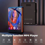 2.4" Touch Screen MP4 MPS Player Bluetooth5.2 Music HIFI FM Radio + 8/32/64GB Card USA Audio Metal (No Subscription)