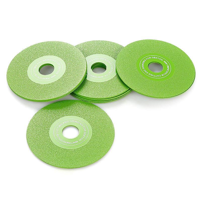 3pcs 115mm 22.23diameter of hole Rock plate flat grinding disc tile ceramic marble trimming 45 chamfering sanding extra wide fine sanding saw blade