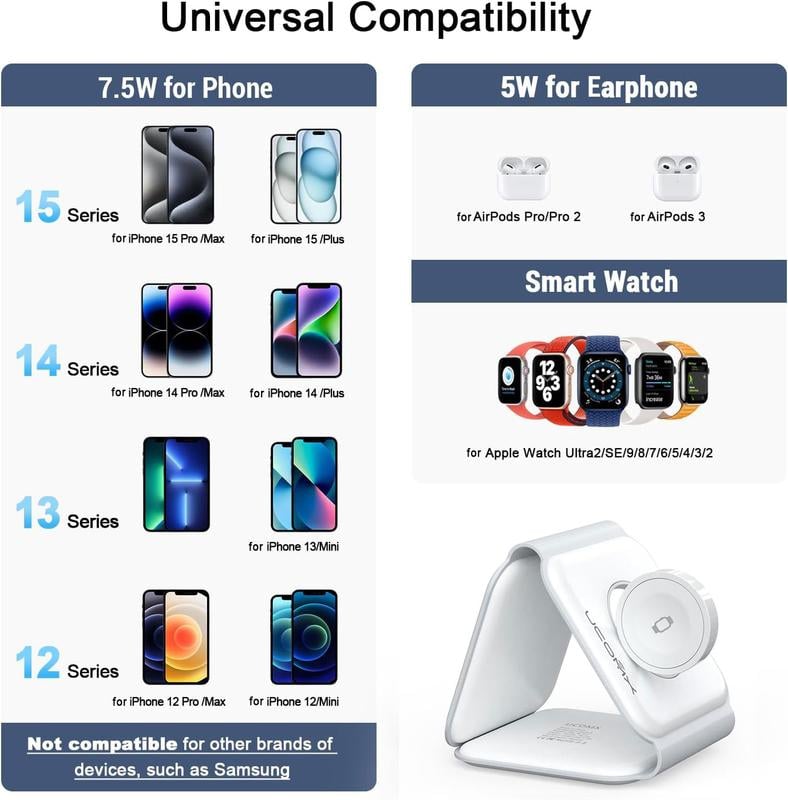 3 in 1 Wireless Charger