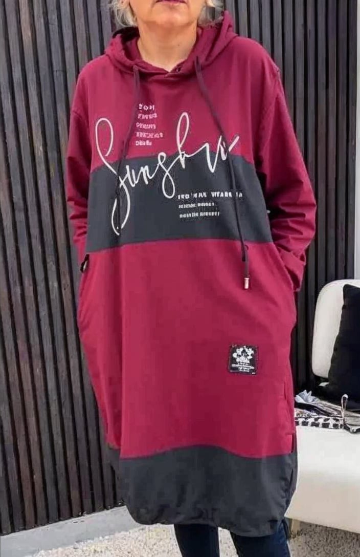 Casual Hooded Dress