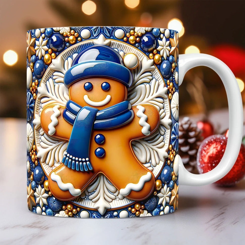 3D Christmas Creative Mug