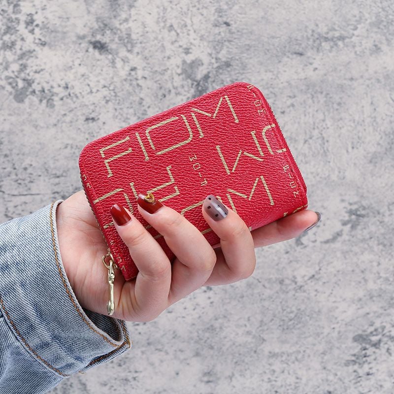 Blocking mini card holder