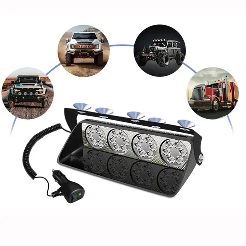 12V 20W LED Windshield Strobe Light