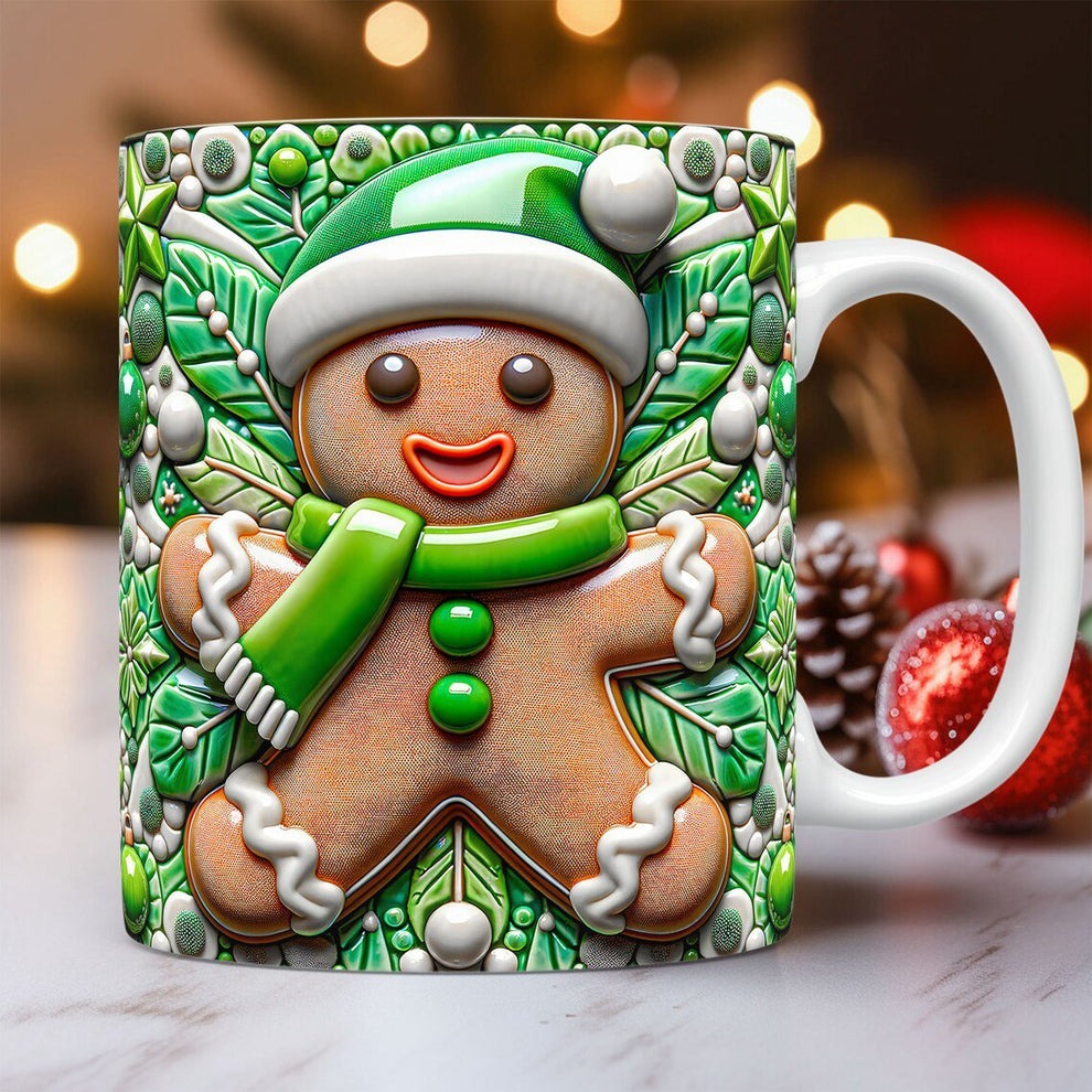 3D Christmas Creative Mug