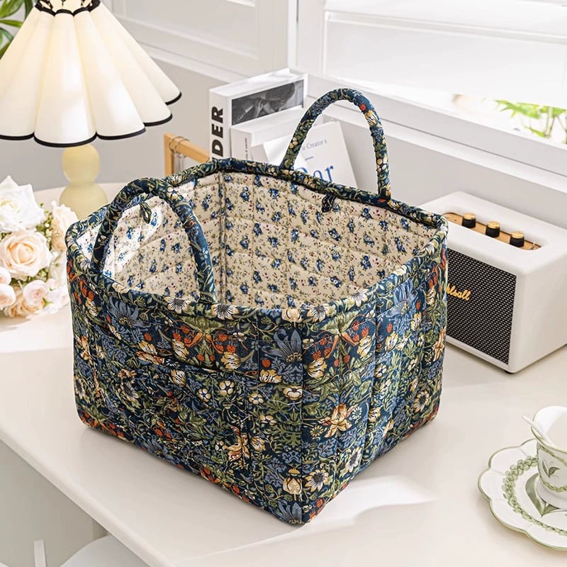 Boho Fabric Storage Basket-Your Secret Weapon for a Happier Home