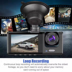 2-Inch Screen Wifi Link 1080P HD Dashcam with Night Vision 2/3 Lenses