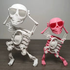 Dancing and Swinging 3D Skull Toy