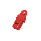 Adjustable robust locking handle clip