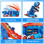 Dinosaur Transforms Car Toys