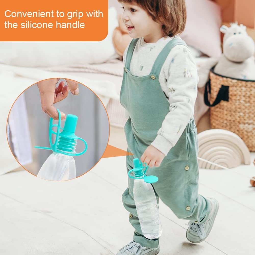Baby Water Bottle Cap Silicone Bottles Top Spout