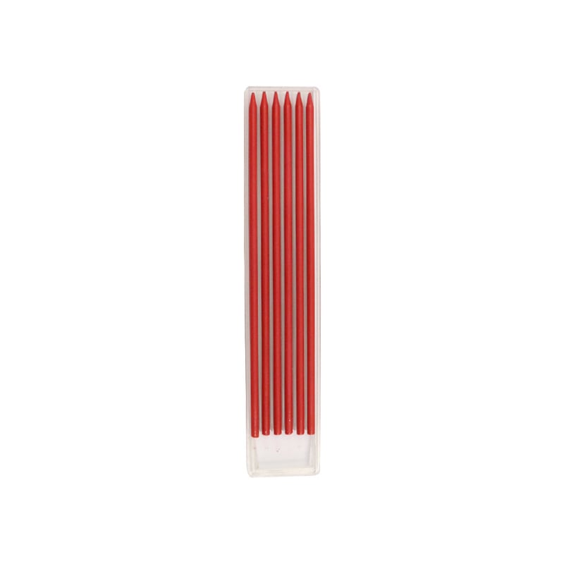Carpenter Pencil with Sharpener, Mechanical Pencils Set with 24 Refills, Deep Hole Marker for Construction, Heavy Duty Woodworking Pencils for Architect