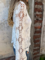 Cutout Embroidered Cover