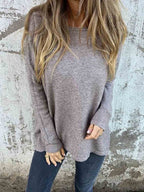 Button Back Long Sleeve Shirt