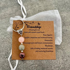 Crystal Gemstone Keyring