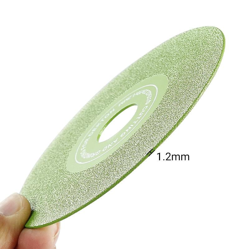3pcs 115mm 22.23diameter of hole Rock plate flat grinding disc tile ceramic marble trimming 45 chamfering sanding extra wide fine sanding saw blade