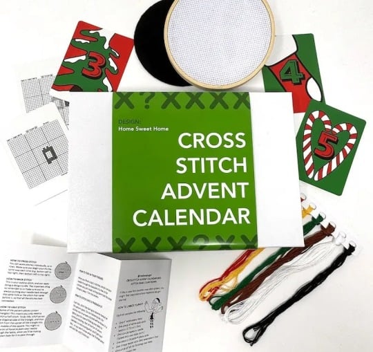 Cross Stitch Advent Calendar