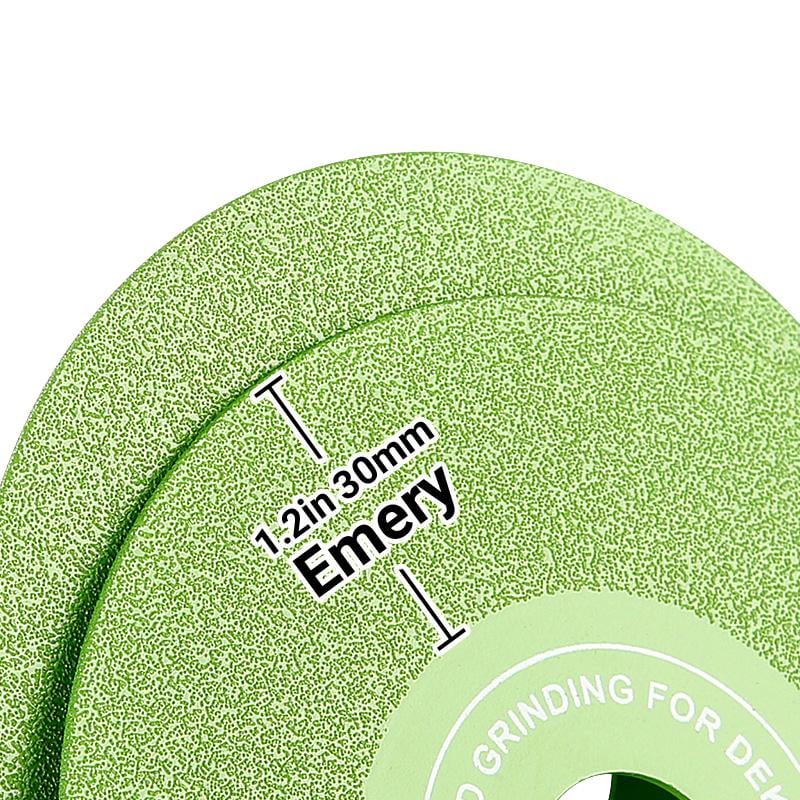 3pcs 115mm 22.23diameter of hole Rock plate flat grinding disc tile ceramic marble trimming 45 chamfering sanding extra wide fine sanding saw blade