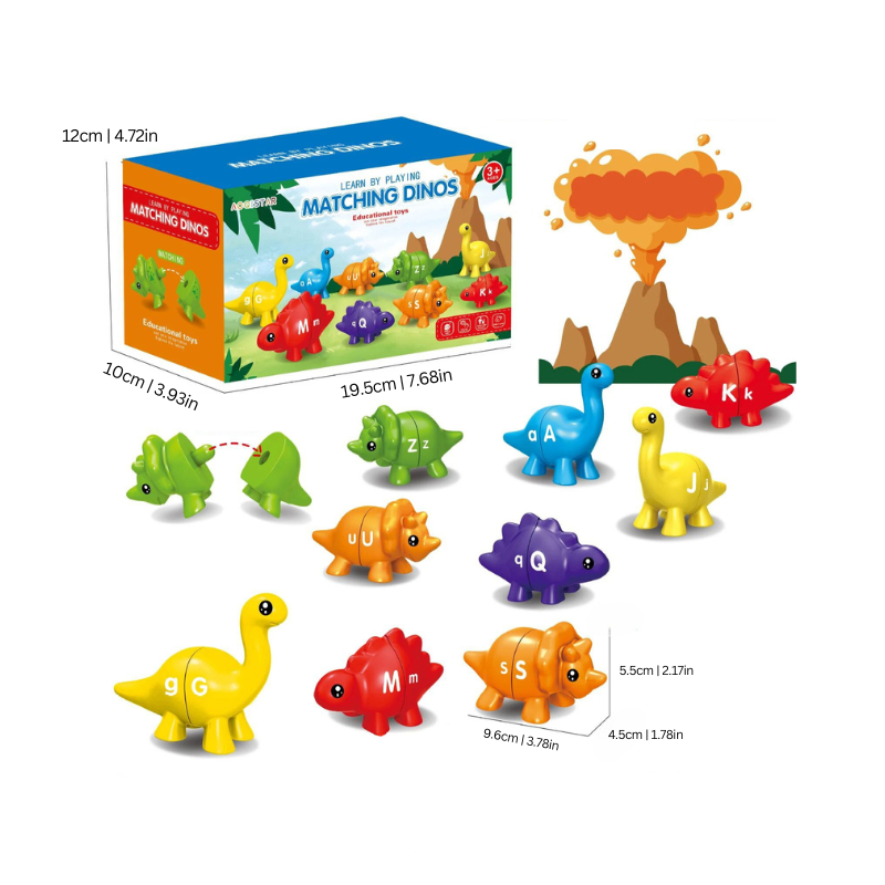 DinoMatch Interactive Matching Game for Toddlers