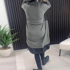 Casual Hooded Dress