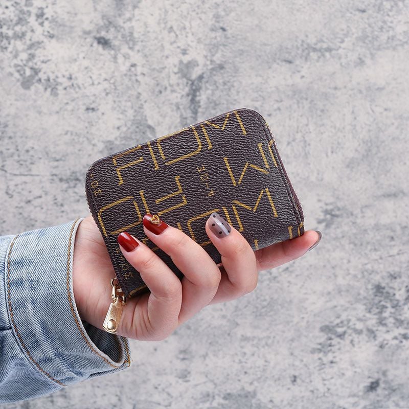 Blocking mini card holder