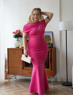 2025 WOMEN'S ELEGANT SLEEVELESS OFF SHOULDER BODYCON LONG FORMAL PARTY EVENING DRESS