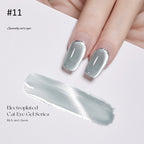 Crystal Wide Cat Eye Nail Gel Polish