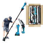 2 in 1 Cordless 8 inch Chainsaw with Pole Saw