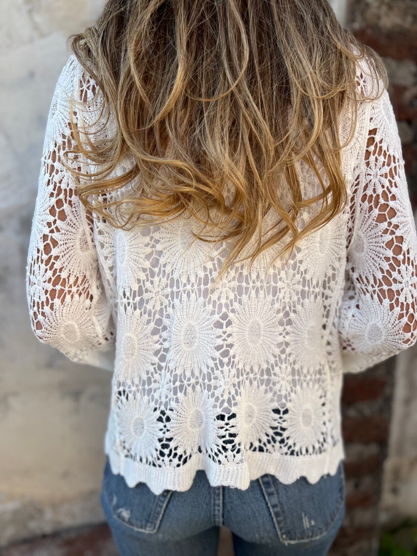 Cutout Embroidered Cover