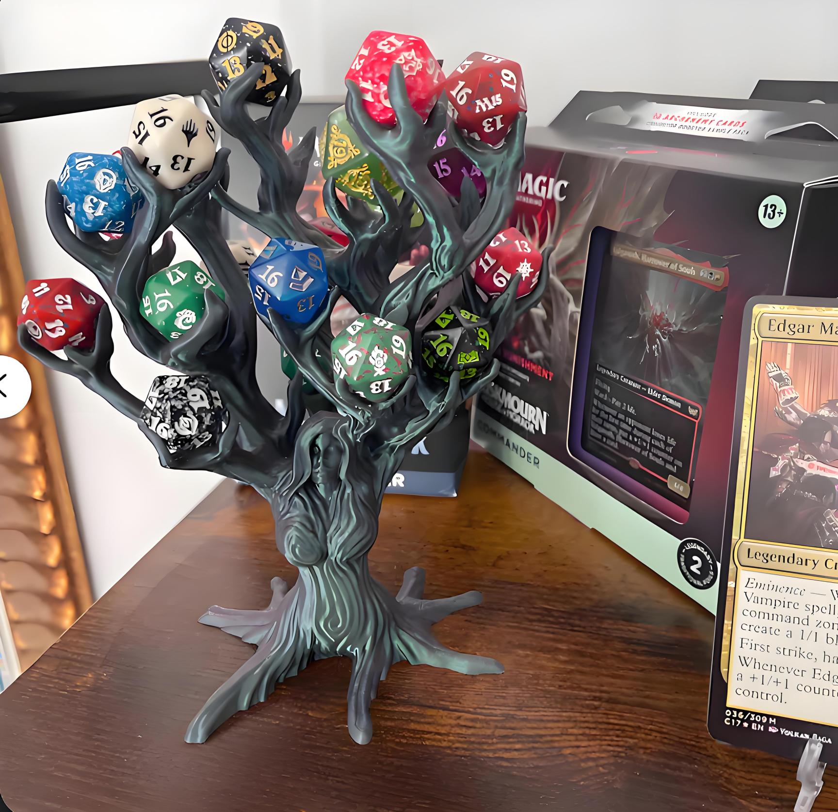 Dice Holder Tree Goddess - Dice Tray RPG Game Accessory