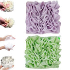 2-in-1 Bath Sponge & Washcloth